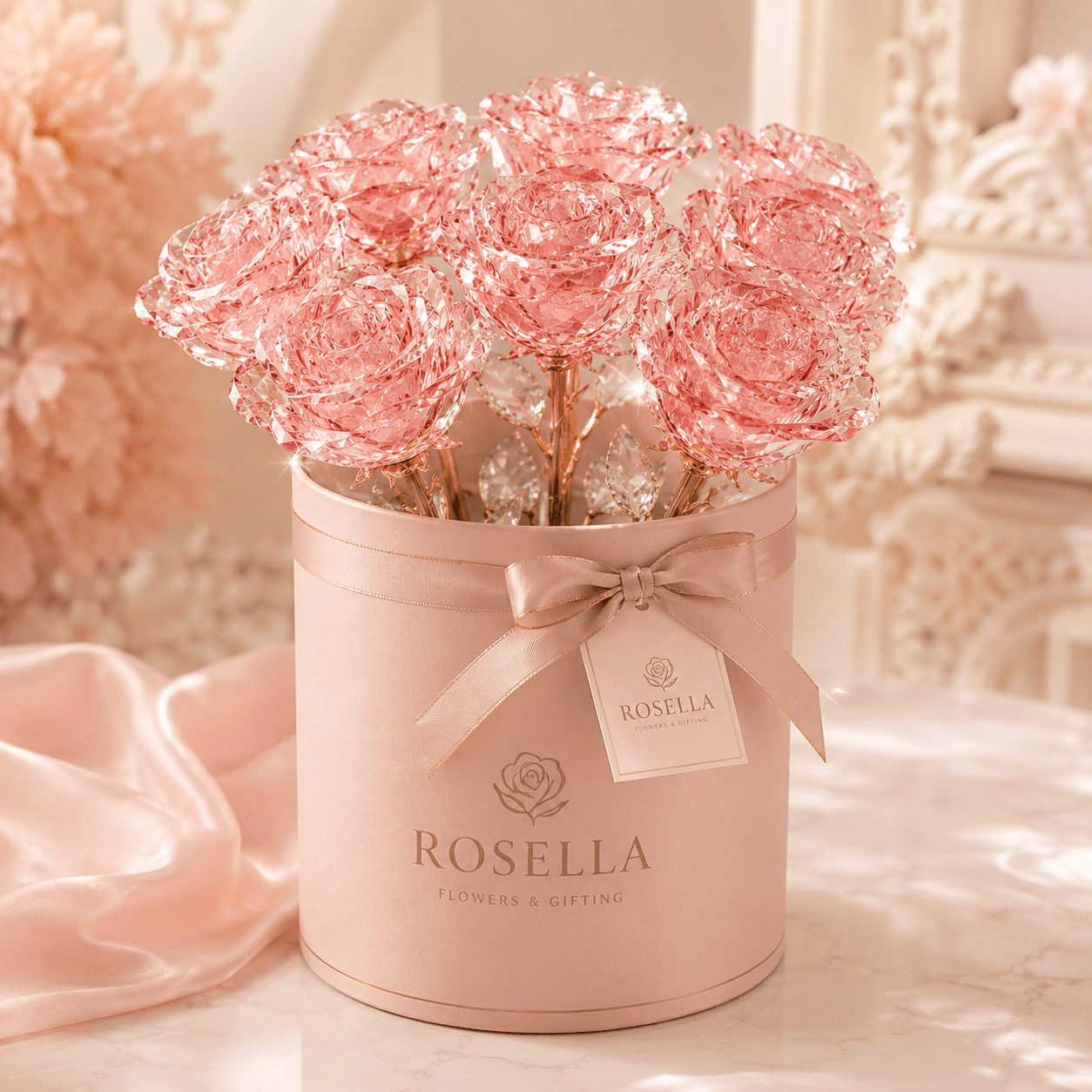 Forever Rose Gift Box forever rose gift box with a preserved forever rose keepsake by Rosella Flowers & Gifting in Polokwane