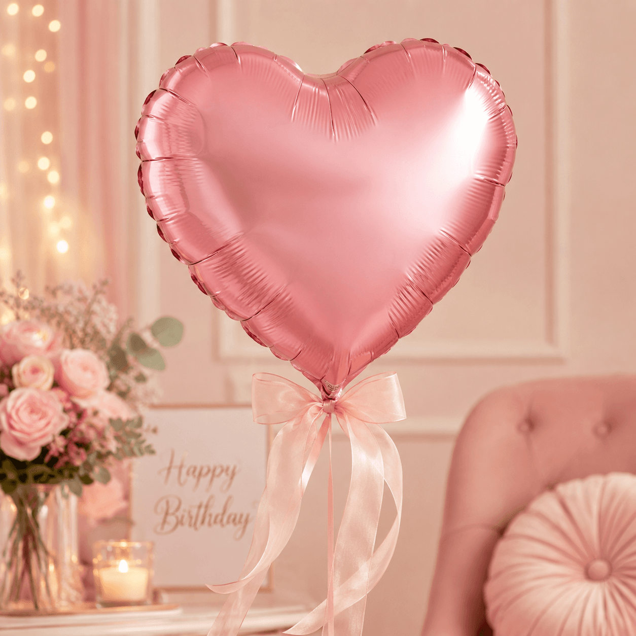 Heart Balloon balloon gift add-on with a heart balloon by Rosella Flowers & Gifting in Polokwane